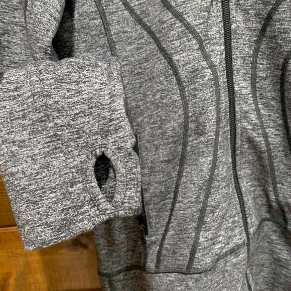 Lululemon Heathered Black Stride Jacket - Picture 3 of 6